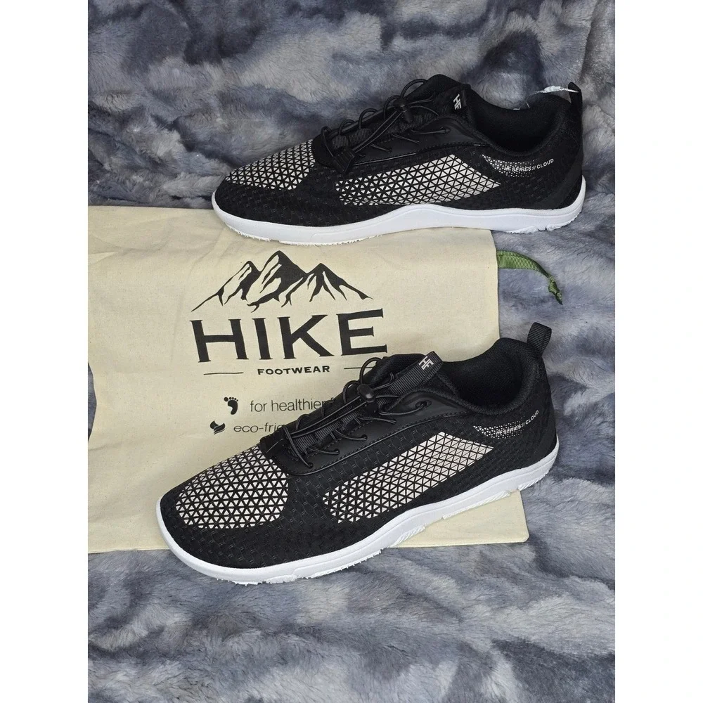 NWT‎ Hike Footwear HF Cloud Black/ Tan Barefoot Athletic Unisex Womens 11 EU 42